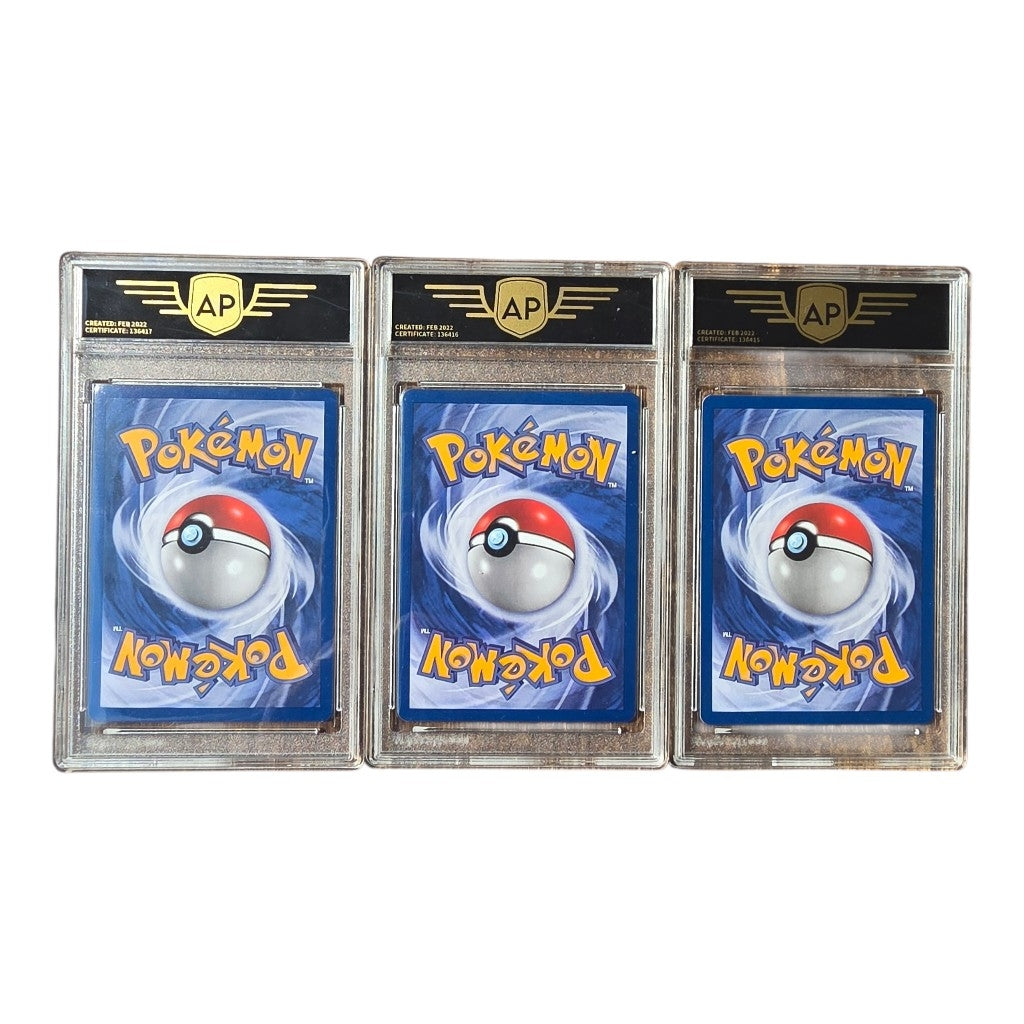 Legendäre Pokémon Promo-Set – Articuno, Zapdos & Moltres | AP Graded | Wizards Black Star Promos