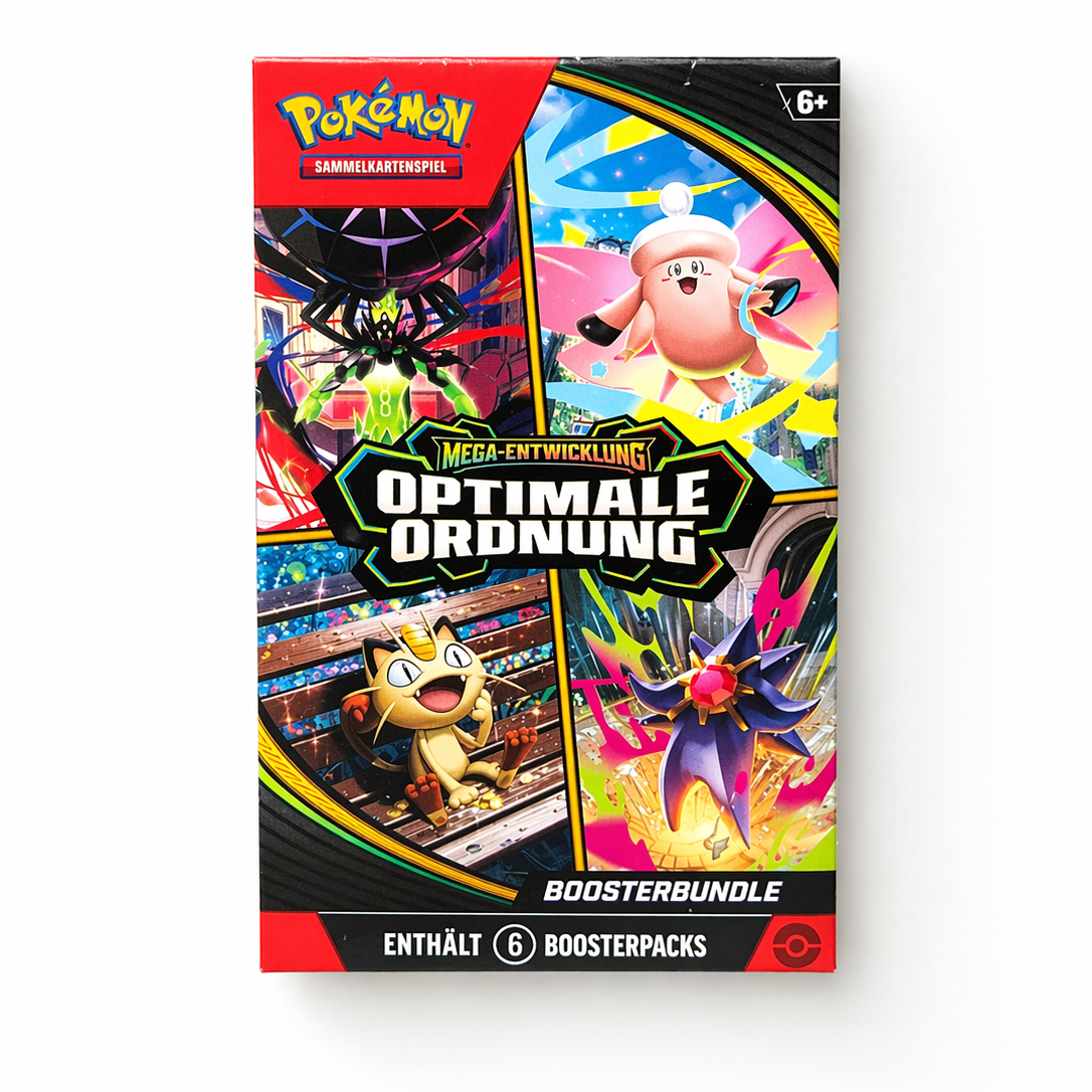 Pokemon Mega-Entwicklung - Optimale Ordnung Booster Bundle deutsch