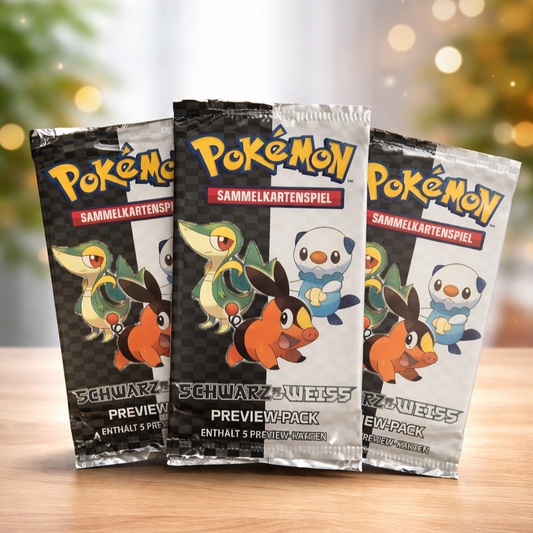 Pokémon Schwarz & Weiß Preview Pack – Pre-Release Sammlerstück