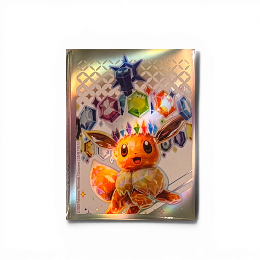 ✨ Pokémon Prismatische Entwicklungen – Evoli Kartenhüllen (65 Stück OVP) ✨