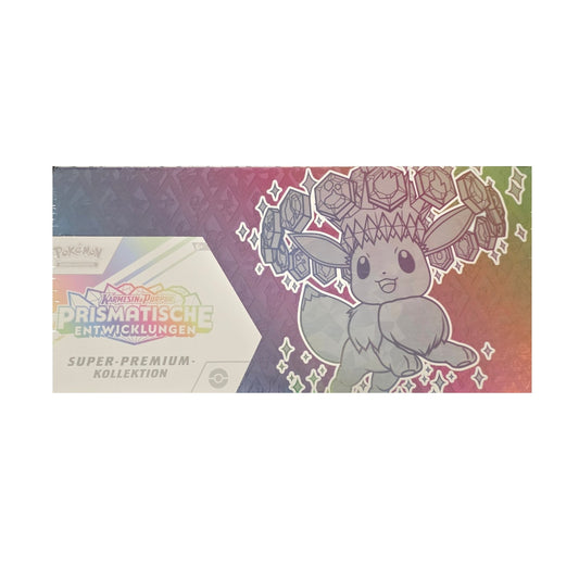 Pokémon Karmesin & Purpur – Prismatische Entwicklungen Super-Premium-Kollektion (DE)