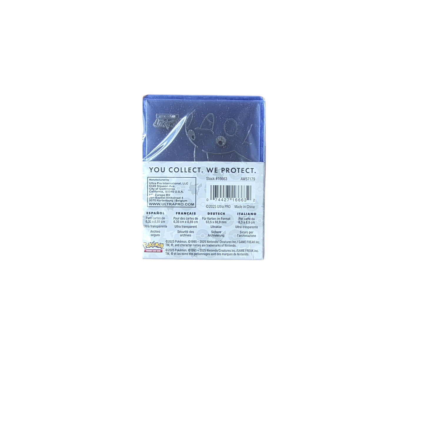 Pokémon Ultra Pro Toploader & Penny Sleeves Set – 25 Pack | Optimaler Schutz für Pokémon & TCG Karten