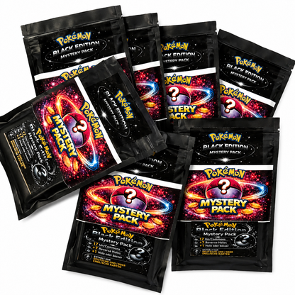 Pokémon Black Edition L Mystery Pack – Ultra Rare Chance 🔥🎴