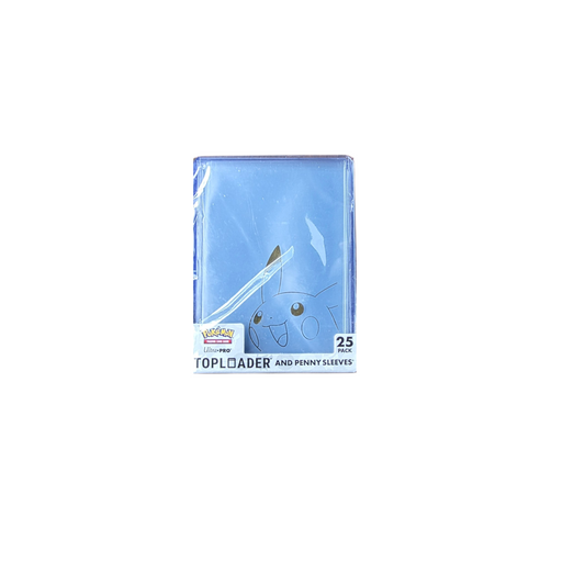 Pokémon Ultra Pro Toploader & Penny Sleeves Set – 25 Pack | Optimaler Schutz für Pokémon & TCG Karten