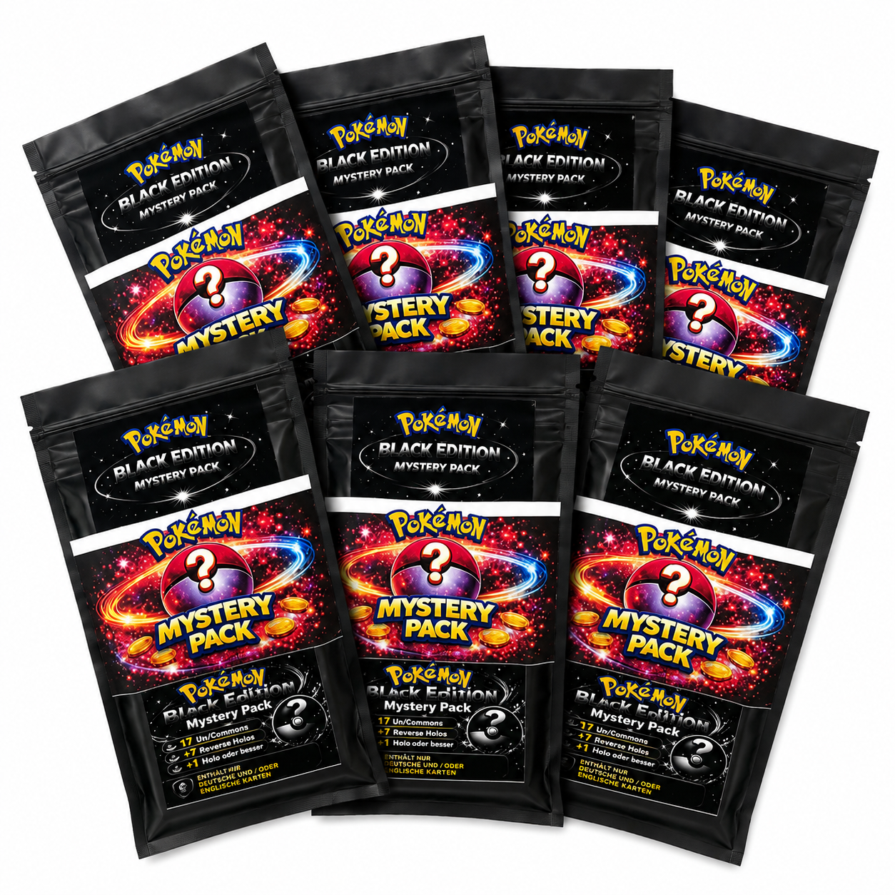 Pokémon Black Edition L Mystery Pack – Ultra Rare Chance 🔥🎴