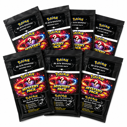 Pokémon Black Edition L Mystery Pack – Ultra Rare Chance 🔥🎴