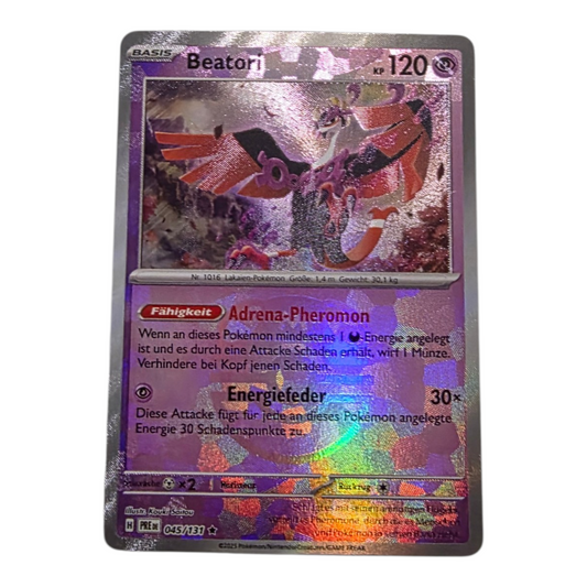 Beatori Pokéball Reverse Holo 045/131 – Pokémon Prismatische Entwicklungen DE
