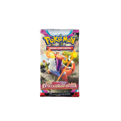 Pokémon Karmesin & Purpur – Entwicklungen in Paldea Booster Pack DE