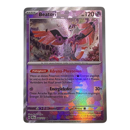 Beatori Pokéball Reverse Holo 045/131 – Pokémon Prismatische Entwicklungen DE